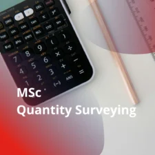MSc Quantity Surveying