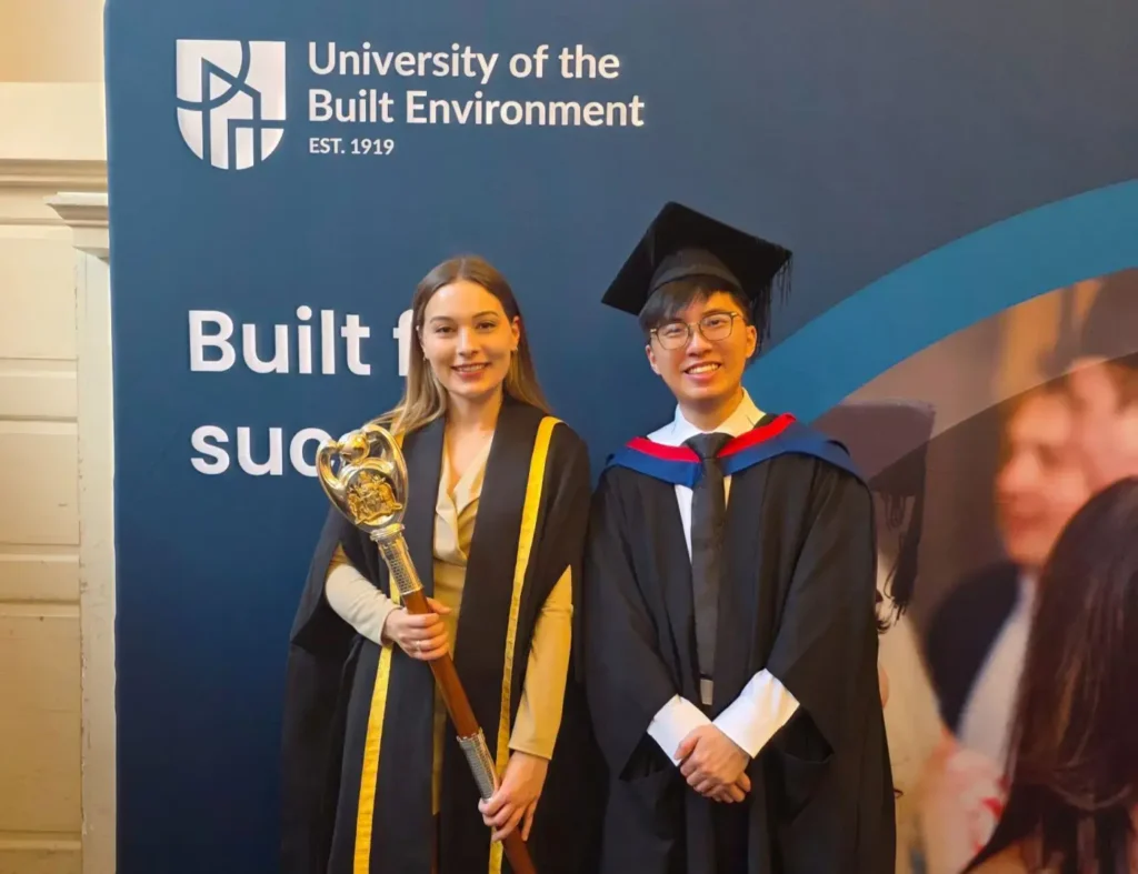 Case study - Vanson Fan, an MSc Quantity Surveying graduate from Macau, explains how the University of the Built Environment’s online learning model offered a more flexible and accessible route to a highly respected qualification.